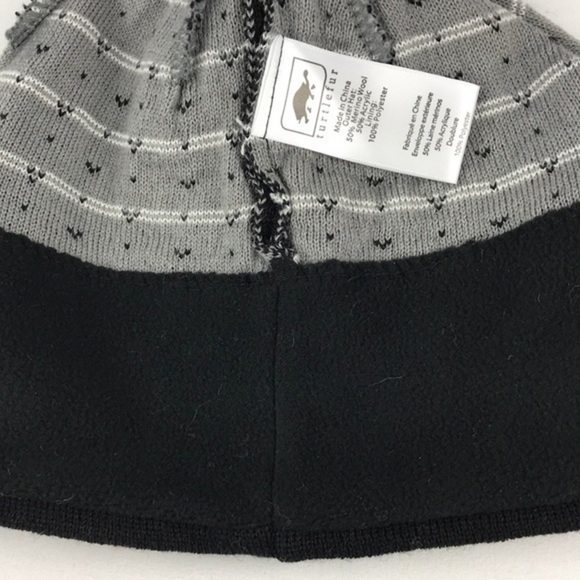 Turtlefur - ‘Snowflakes’ Beanie. Black/White. NWT. - Picture 4 of 4